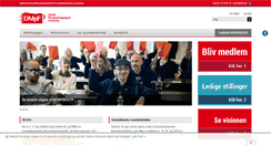Desktop Screenshot of dmpf.dk